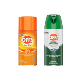 Repelente Family + Repelente Extra Duración Aerosol