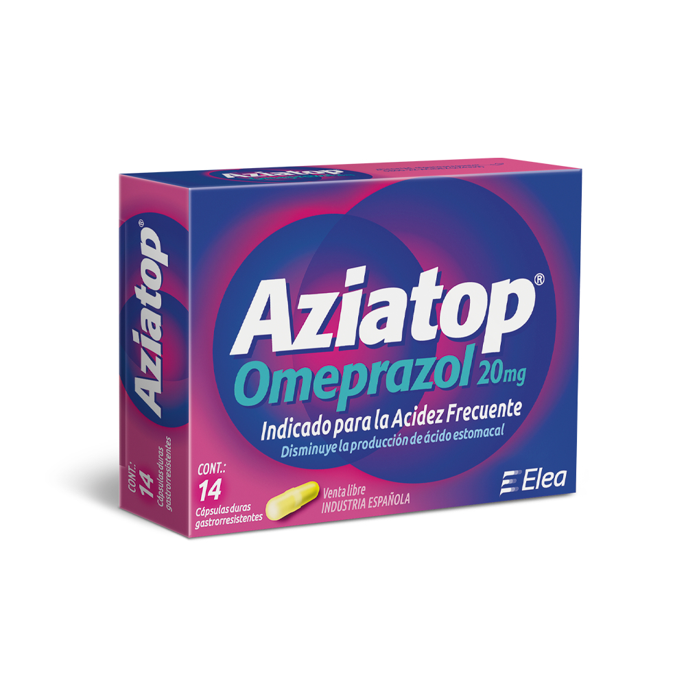 Aziatop 20Mg X14 Cápsulas | SelmaDigital
