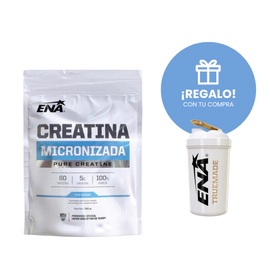 Creatina Micronizada Pura Neutra 300g + Vaso Shaker De Regalo