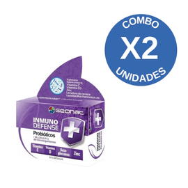 Combo X2 Inmuno Defense Probióticos 30 Cápsulas