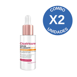 Combo X2 Cicatricure Sérum Aclarante Vit C 30 Ml
