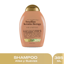 Shampoo Brazilian Keratin Smooth Cabello Con Frizz X385ml