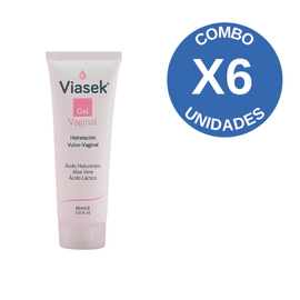 Combo X6 Gel Hidratante Vulvo-Vaginal Uso Diario 40 ml