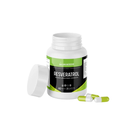 Resveratrol - Rejuvenecedor celular antioxidante X60 cápsulas