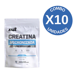 Combo X10 Sport Creatina Micronizada Pura Neutra 300g