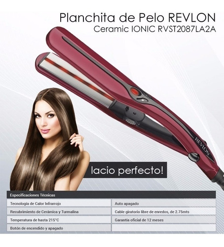 Planchita Pelo Precio De Plancha De Pelo Revlon Plancha Para