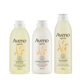 Kit Infantil Shampoo + Acondicionador + Gel de Baño
