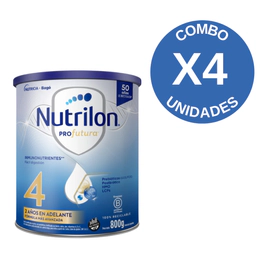 Combo X4 Profutura 4 Leche Infantil 800g
