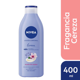 Loción corporal NIVEA Cereza y Aceite de Jojoba 400 ml