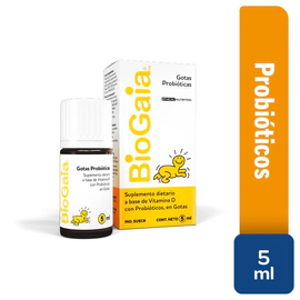 Probioticos Gtas. Con Vitamina D X 5 Ml. Estimula el Sistema Inmunitario