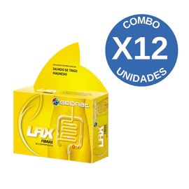 Combo X12 Lax Fibras 30 Comprimidos
