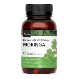 Moringa Liofilizada 100% Vegetal x 50 Caps.