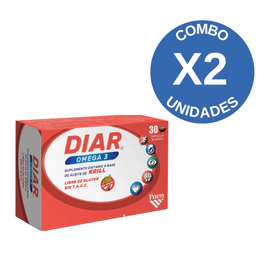Combo X2 Omega 3 de Aceite De Krill Puro 30 Cápsulas