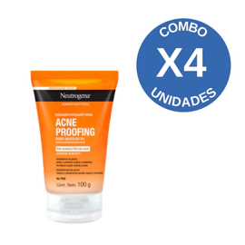 Combo X4 Acne Proofing Gel Exfoliante 100 Ml