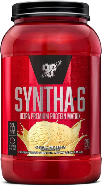 Bsn Ultra Premiun Protein Matrix Syntha-6 Vainilla Ice Cream X 1.32kg
