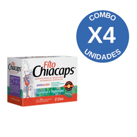 Combo X4 Fito ChiaCaps 60 Cápsulas