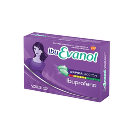Ibuevanol Rápida Acción X10 Cápsulas Blandas