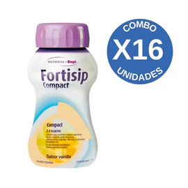 Combo X16 Compact Vainilla Nutricion 125 Ml