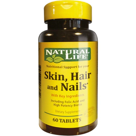 Skin Hair & Nails X 60 Tabletas