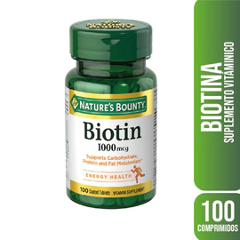Biotin 1000 Mcg x 100 Comprimidos