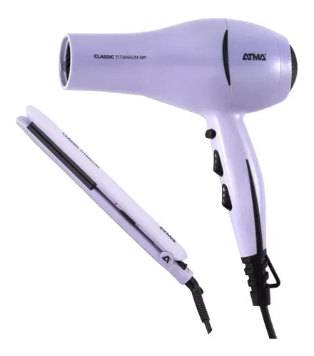 Set Beauty Planchita De Pelo Ck4020p + Secador Titanium