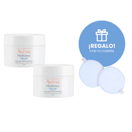 Combo X2 Crema Hidratante Facial Hydrance Aqua Gel + Pads Regalo
