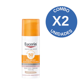 Combo X2 Pigment Control FPS 50 Color Medio 50 Ml