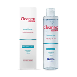 Cleanex Agua Micelar 3 en 1 X 200ml