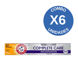 Combo X6 Pasta Dental Complete Care 170gr