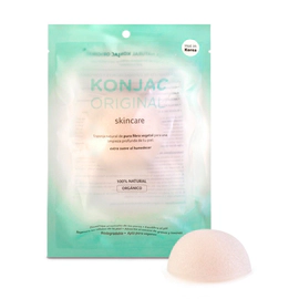 Esponja Facial Blanca Original Natural