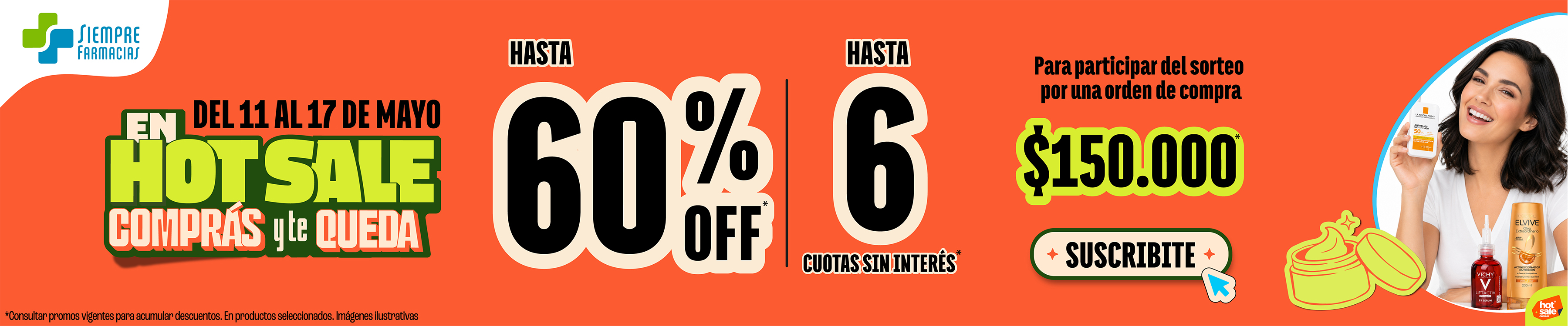 Hot Sale 2026 — Siempre Farmacias