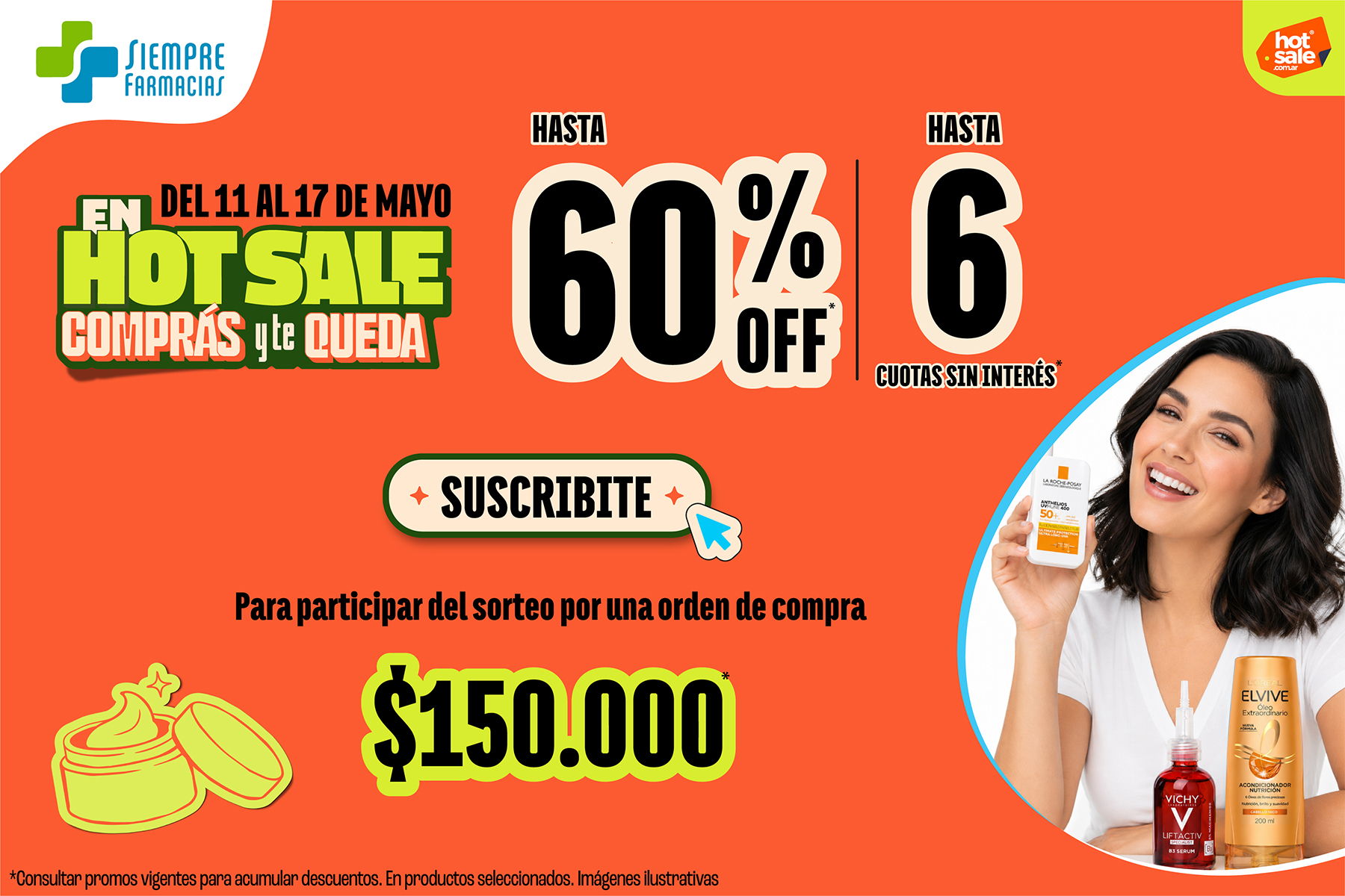 Hot Sale 2026 — Siempre Farmacias