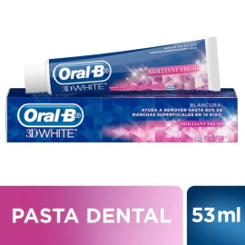 Crema Dental Oral B 3D White Brilliant Fresh 70 Gr