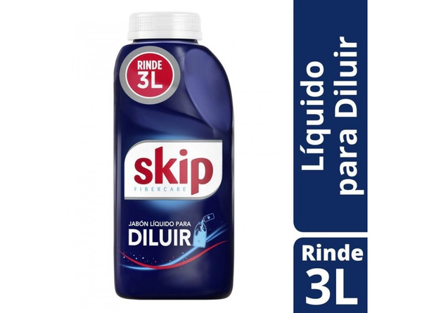 Skip Jabon Liquido x500ml Fibercare Para Diluir