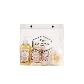 Kit N°20 - Estuche Grande - Jab. Liq, Espuma, B. Lotion, Esponja, J Toc Verbena