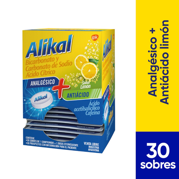 Alikal Limón X30 Sobres