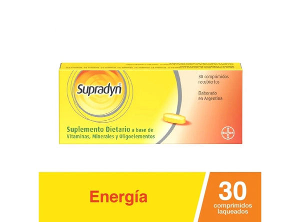 Comprimidos Laqueados Supradyn x30comp