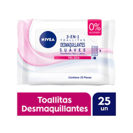 Toallitas Desmaquillantes Nivea Piel Seca X25Un