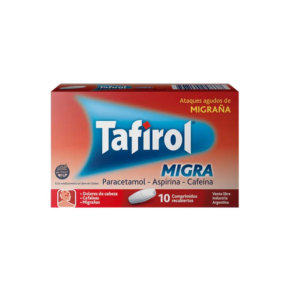 Tafirol Migra X10 Comprimidos