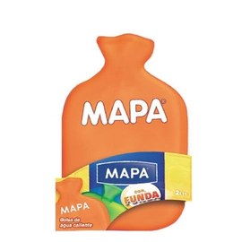 Bolsa De Agua Caliente Mapa C/Funda