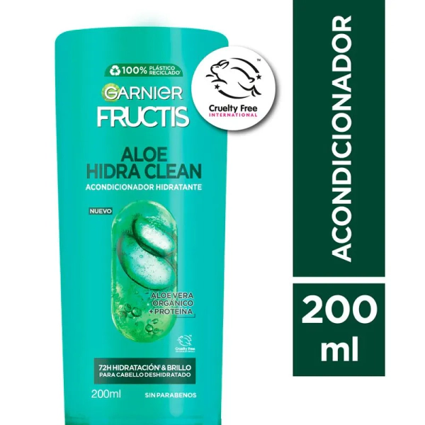 Acondicionador Fructis Aloe Hidra Clean 200 Ml