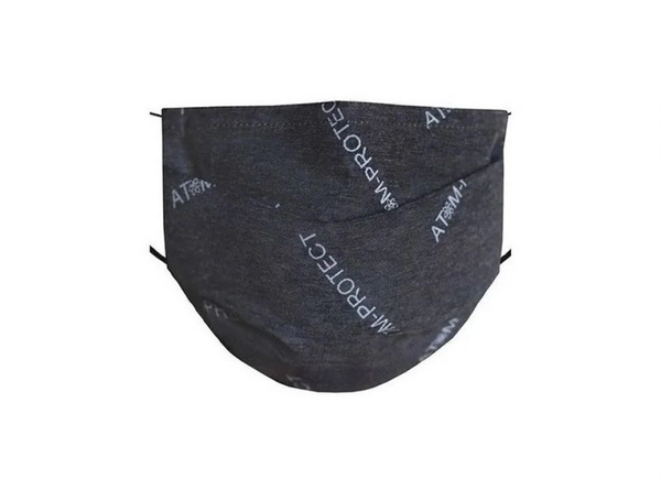 Barbijo Atom Protect Conicet Black Adultos 1 U