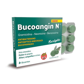 Bucoangin N Caramelos Antibióticos Eucalipto 9 unidades