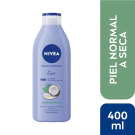 Nivea Loción Corporal Coco O Vainilla Rápida Absorción Piel Normal A Seca
