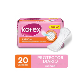 Protectores Diarios Kotex Esencial X20Un