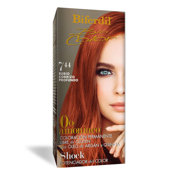 Biocolor 0% amoniaco coloración permanente en crema