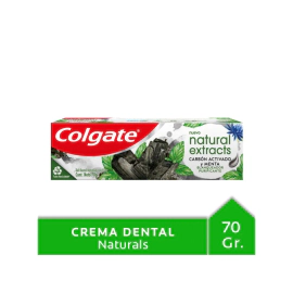 Crema Dental Colgate Natural Extracts Con Carbon Activado 70 Gr