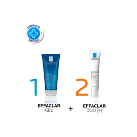 Combo Effaclar Duo (+) + Gel 200Ml De La Roche Posay