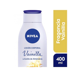 Loción Corporal Nivea Vainilla Y Aceite De Almendras X400Ml