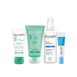 Dermaglós Rutina Limpieza Hidratación Pieles Mixtas